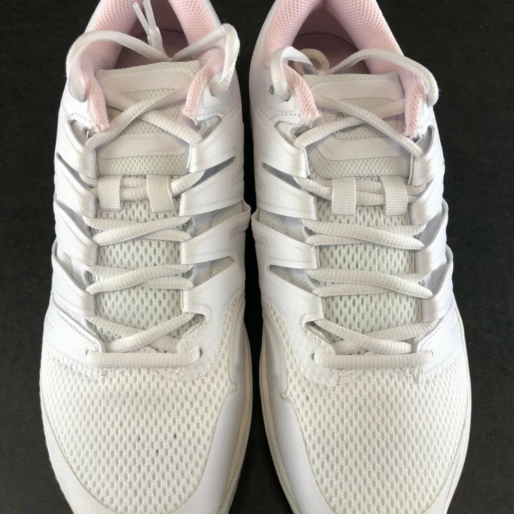 Nike Air Zoom Prestige Tennis Shoes Womens Sz 11 White Pink - Picture 7 of 8